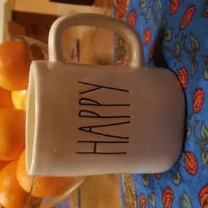 Rae Dunn HAPPY Mug
